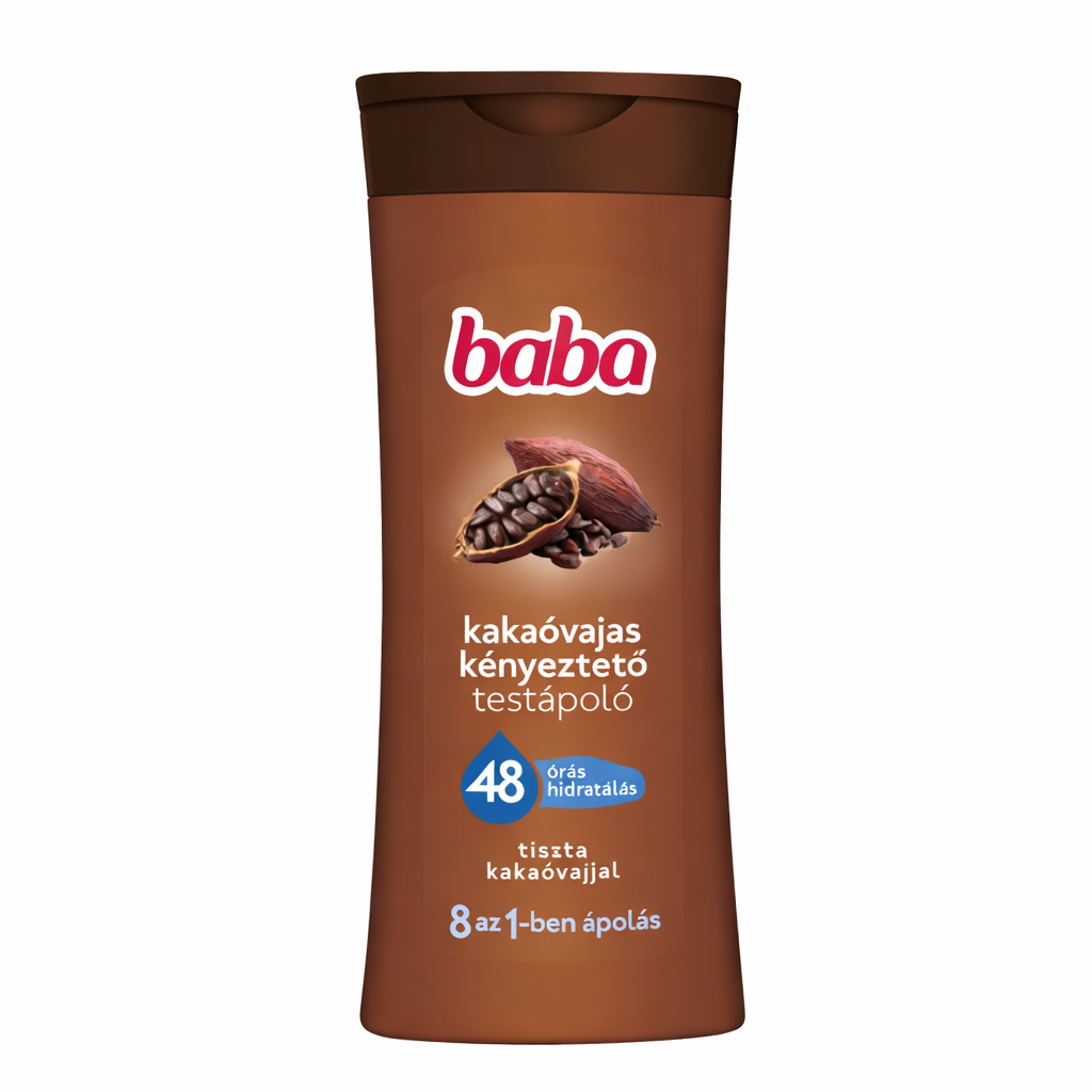 Baba Kakaóvajas Kényeztető Testápoló 400 ml