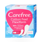 Carefree Cotton Feel Flexiform Tisztasági Betét Illatmentes – 56 db, Légáteresztő, Testhez Igazodó Napi Védelem