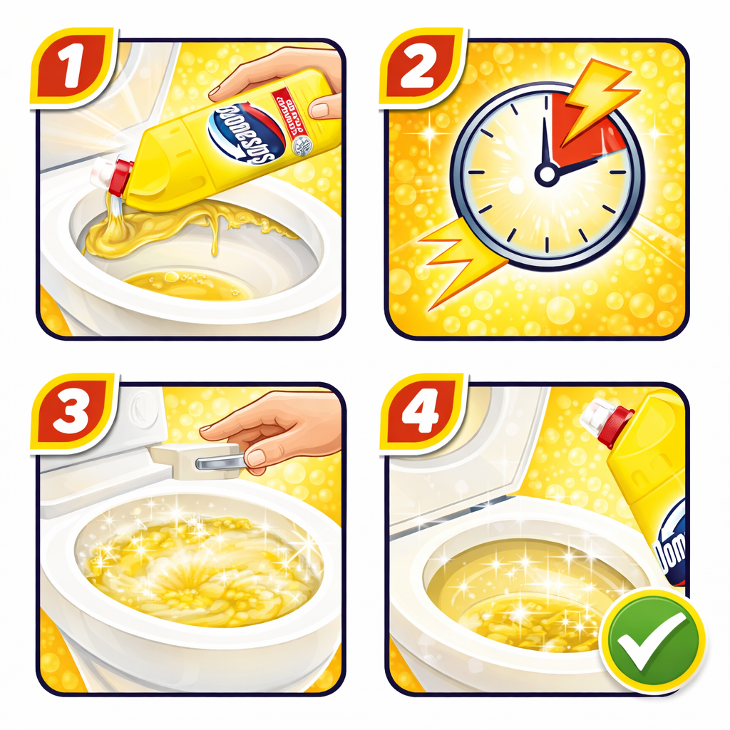 Domestos Citrus Fresh Fertőtlenítő Szer 750 ml – Többfelületű Tisztító és Vírusölő Hatású Folyadék