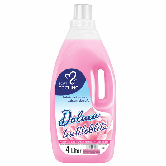 Soft Feeling Dalma textilöblítő 4 liter – Virágos illat, hosszan tartó frissesség és puhaság