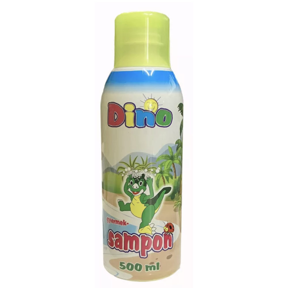 Dino gyermek sampon 500 ml – Kímélő hajápolás gyerekeknek