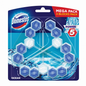 Domestos Power 5 Ocean WC Illatosító 3x55 g – Friss Tengeri Illatú Vízkőgátló WC Blokk