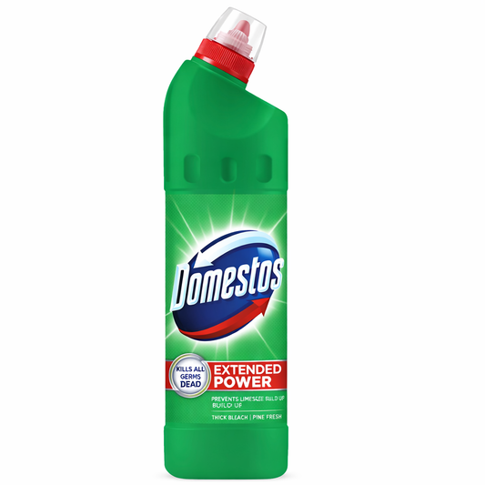 Domestos Pine Fresh Fertőtlenítő Szer 750 ml – Többfelületű Tisztító és Higiénikus Fertőtlenítő Fenyő Illattal