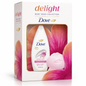 Dove Delight Petal Soft tusfürdő ajándékcsomag tusfürdő és szappan