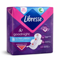 Libresse Goodnight Ultra Large+ szárnyas egészségügyi betét 8 db – Extra éjszakai védelem erős napokra