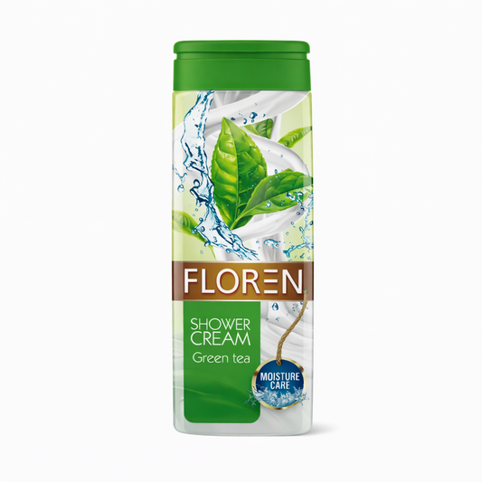 Floren Green Tea Tusfürdő 300 ml – Frissítő és hidratáló tusfürdő zöld tea kivonattal