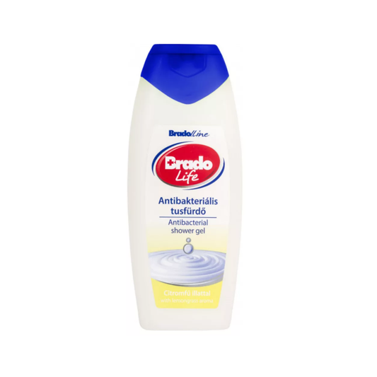 Brado Life antibakteriális tusfürdő citromfű illattal 400ml