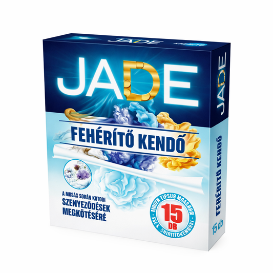Jade fehérítő kendő 15 db – Színvédő és fehérítő mosókendő minden mosáshoz