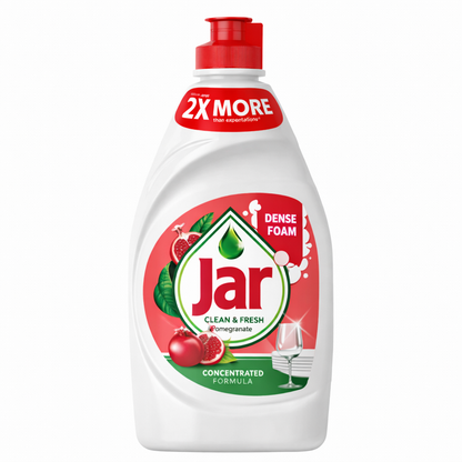 Jar Gránátalma Illatú Mosogatószer 450 ml – Friss Gyümölcsös Illat, Erős Zsíroldó Hatás