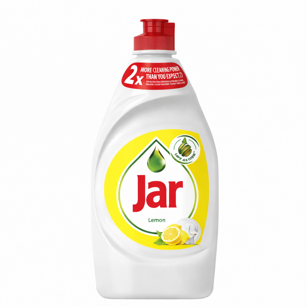 Jar Lemon Mosogatószer 450 ml – Friss Citrom Illat, Erős Zsíroldó Hatás