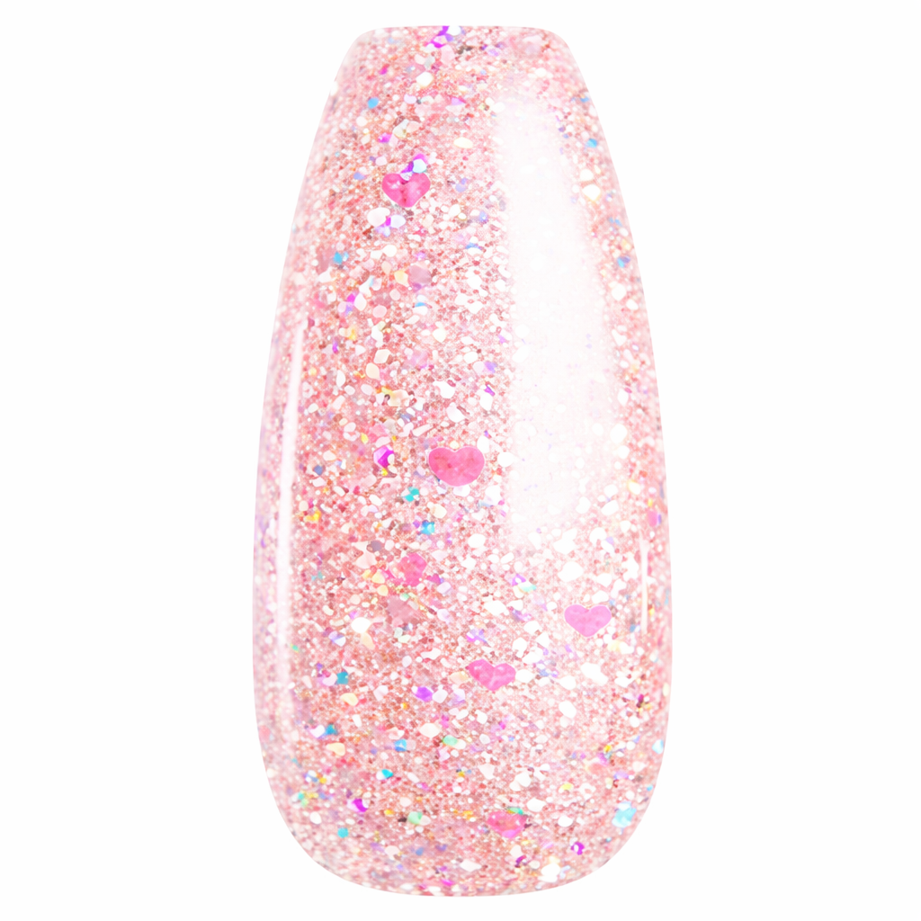Butterfly Nails körömlakk  Csillámos rózsaszín 18 ml