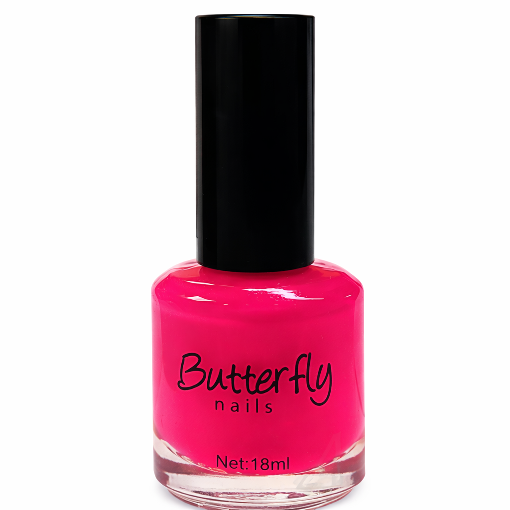 Butterfly Nails körömlakk Élénk pink 18 ml