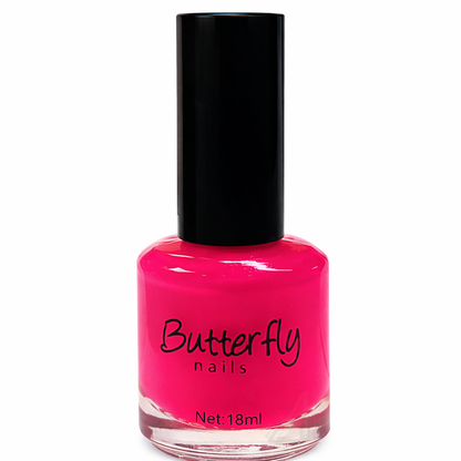Butterfly Nails körömlakk Élénk pink 18 ml