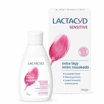 Lactacyd Sensitive intim mosakodó – gyengéd ápolás érzékeny bőrre 200ml