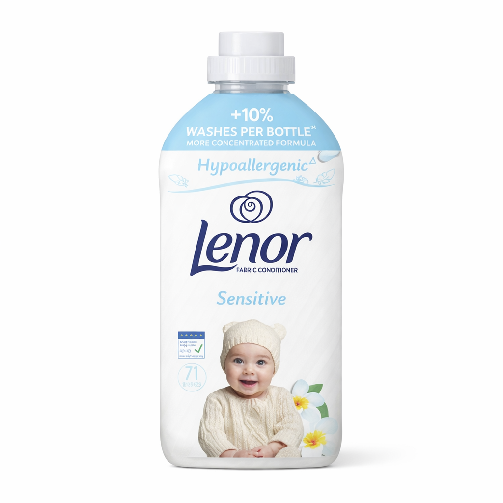 Lenor Sensitive textilöblítő 1491 ml – Gyengéd ápolás érzékeny bőrre