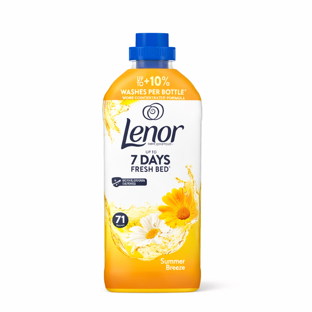 Lenor Nyári szellő illatú textilöblítő 1491 ml – hosszan tartó frissesség és puha ruhák minden mosás után
