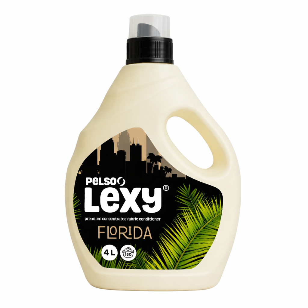 Pelső Lexy Florida Textilöblítő 4 L – Friss trópusi illat, hosszan tartó puhaság és frissesség