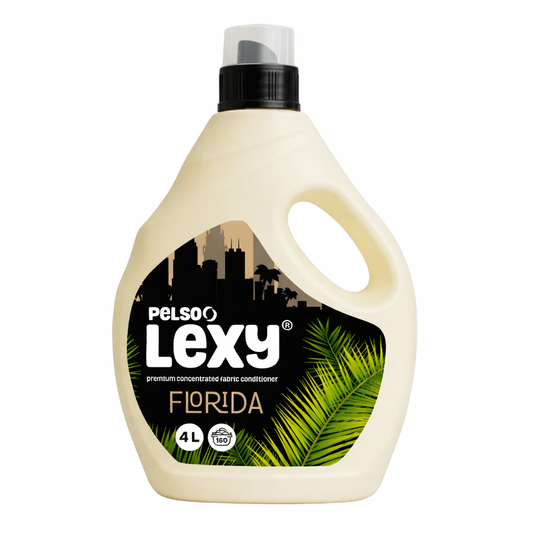 Pelső Lexy Florida Textilöblítő 4 L – Friss trópusi illat, hosszan tartó puhaság és frissesség