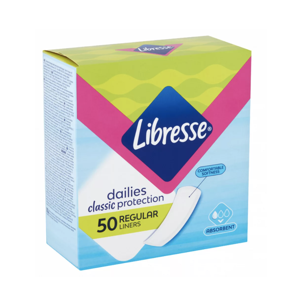 Libresse Dailies Classic Protection tisztasági betét – 50 db
