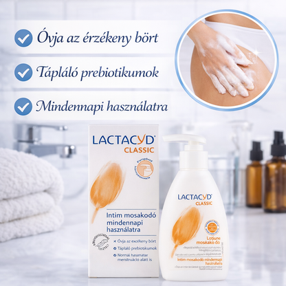 Lactacyd Classic intim mosakodó – mindennapi intim higiénia és védelem 200ml