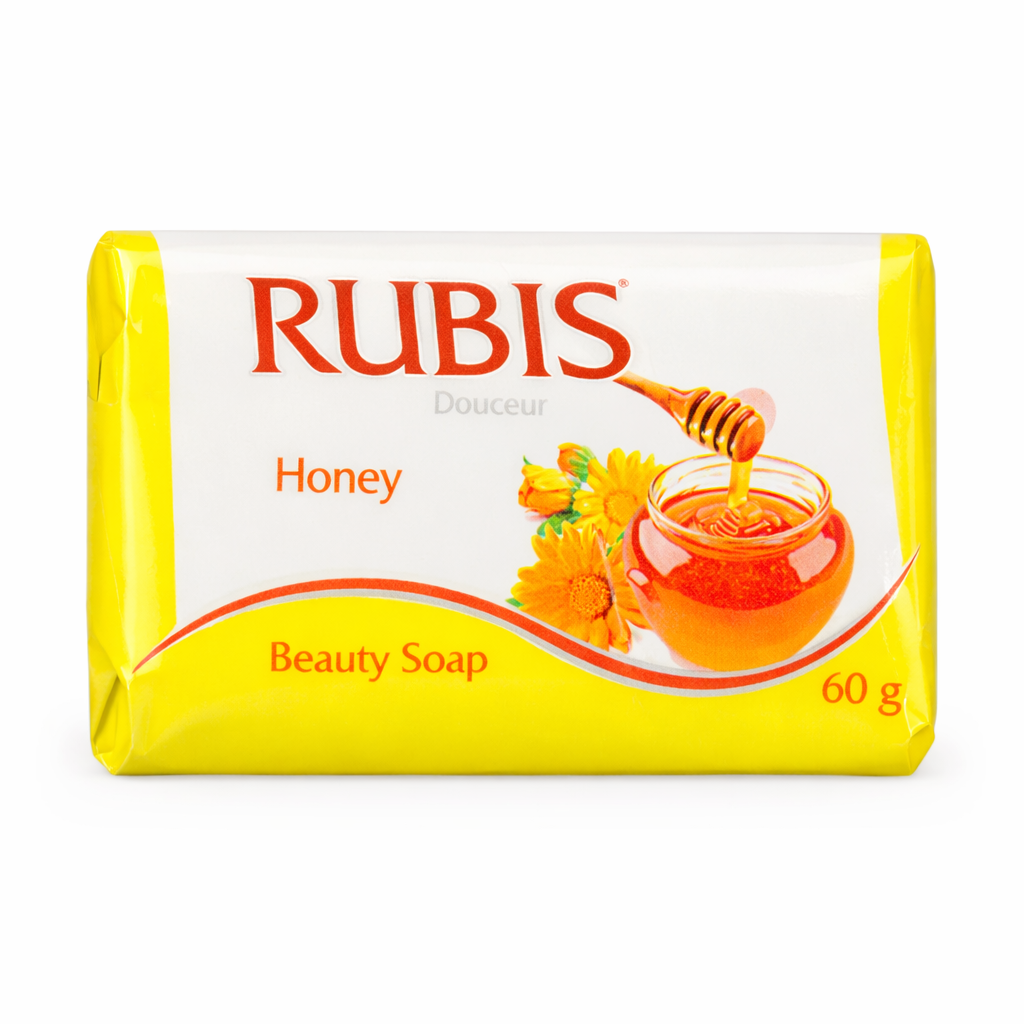 RUBIS Mézes Illatú Szappan 60 g – Gyengéd Ápolás és Édes Frissesség