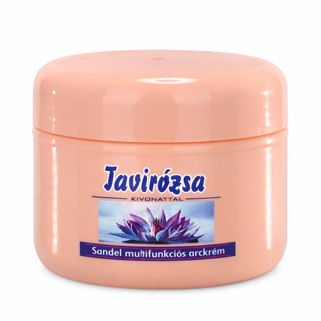 Sandel Tavirózsa Kivonatos Hidratáló Arckrém 150 ml – Nyugtató Ápolás és Selymes Bőr
