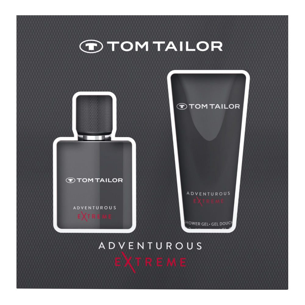 Tom Tailor Adventurous Extreme ajándékcsomag (férfi parfüm + tusfürdő)
