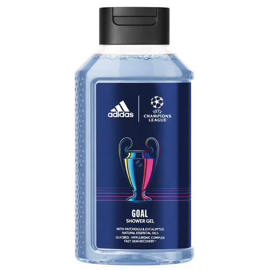 Adidas UEFA Champions League Goal férfi tusfürdő 400 ml – Energikus frissesség a győzelem érzésével