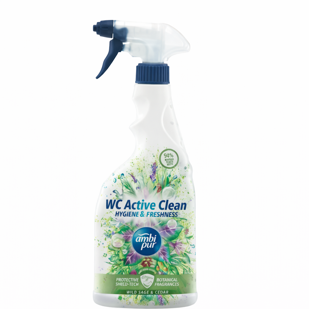 Ambi Pur WC Active Clean spray – 750 ml – Friss illat